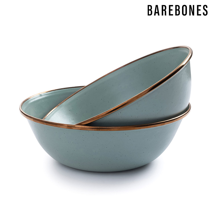 Barebones CKW-425 琺瑯碗組 Enamel Bowl / 薄荷綠