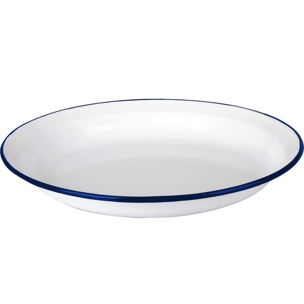 《IBILI》琺瑯深餐盤(藍23cm)