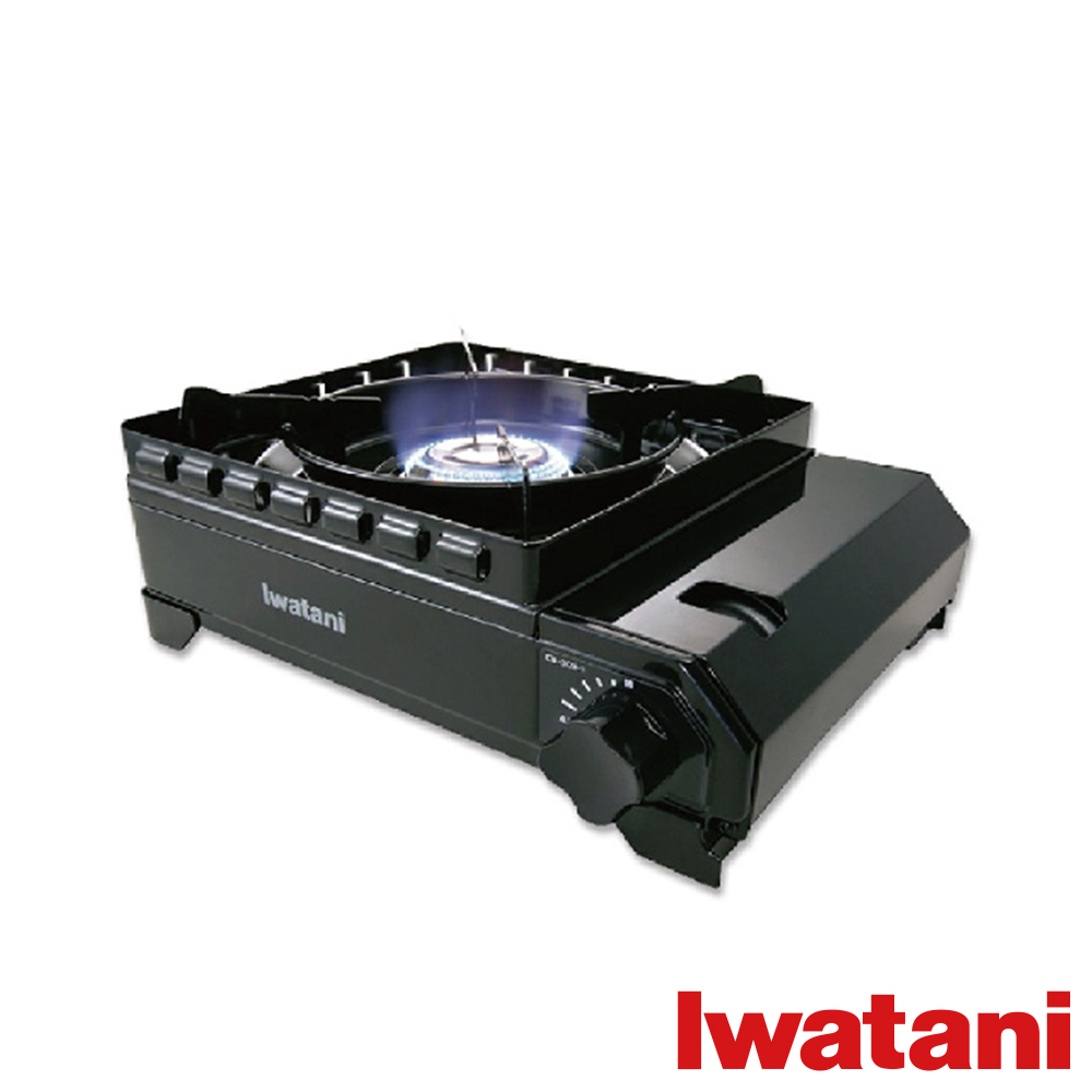 IWATANI 日本岩谷 【岩谷】綠/黑岩谷防風瓦斯爐 CB-ODX-1-OL/BK