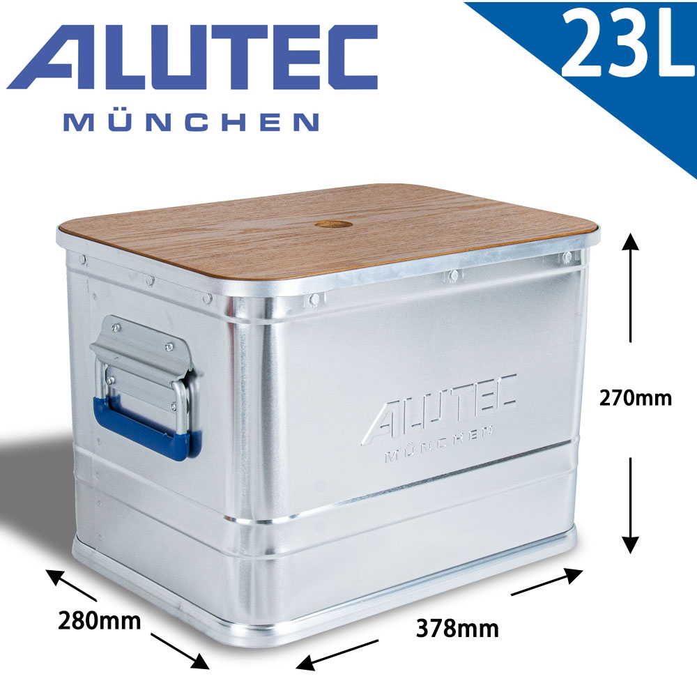 ALUTEC LOGIC-輕量化分類箱-工具收納 露營收納 (23L)-含蓋