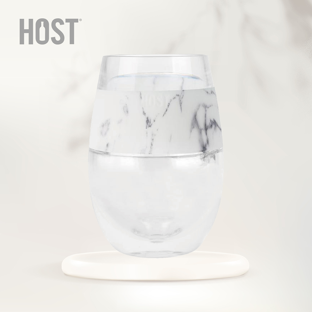 HOST美國雙層蛋型系列冷卻杯 大理石紋 1043