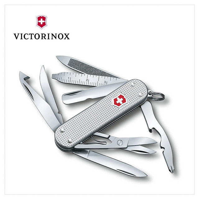 VICTORINOX 14用瑞士刀 0.6381.26 58mm/鋁合金銀