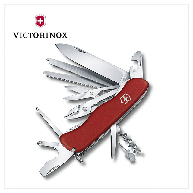 VICTORINOX 21用瑞士刀0.8564 111mm 軍刀/紅