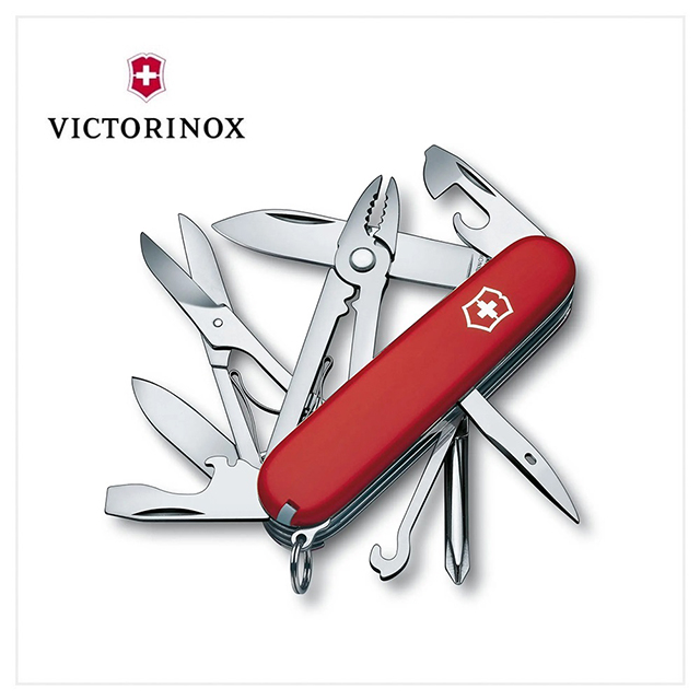 VICTORINOX 17用瑞士刀1.4723 91mm/ 紅