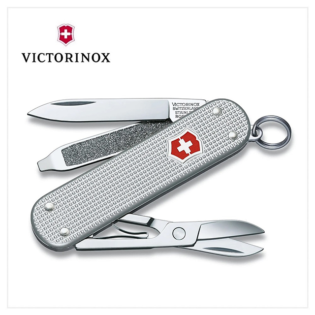 VICTORINOX 5用瑞士刀 0.6221.26 58mm/ 銀