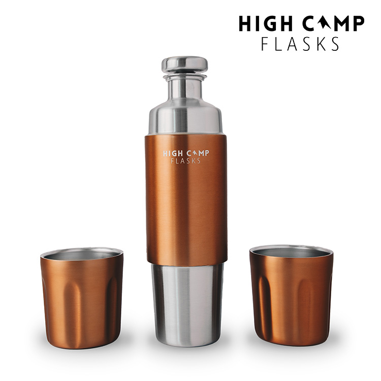 High Camp Flasks Firelight 750 Flask 酒瓶組 古銅色