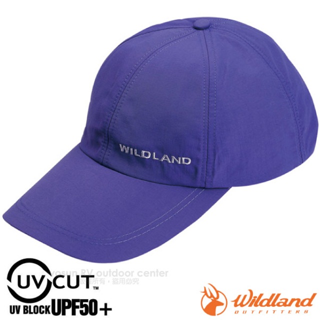 【荒野 WildLand】新款 中性抗UV透氣棒球帽.防晒遮陽帽.鴨舌帽.休閒帽/UPF50_W1013 葡萄紫