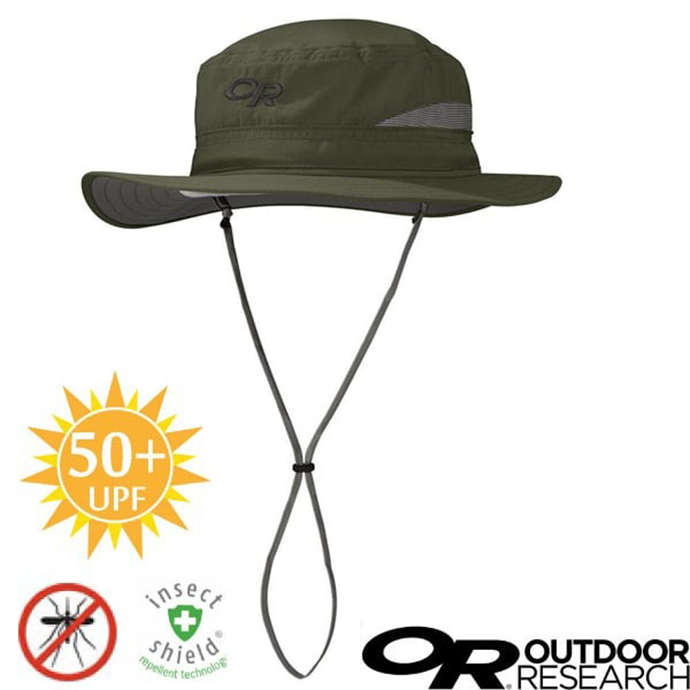 【美國 Outdoor Research】輕量抗UV防蟲驅蚊中盤帽/243381 綠色