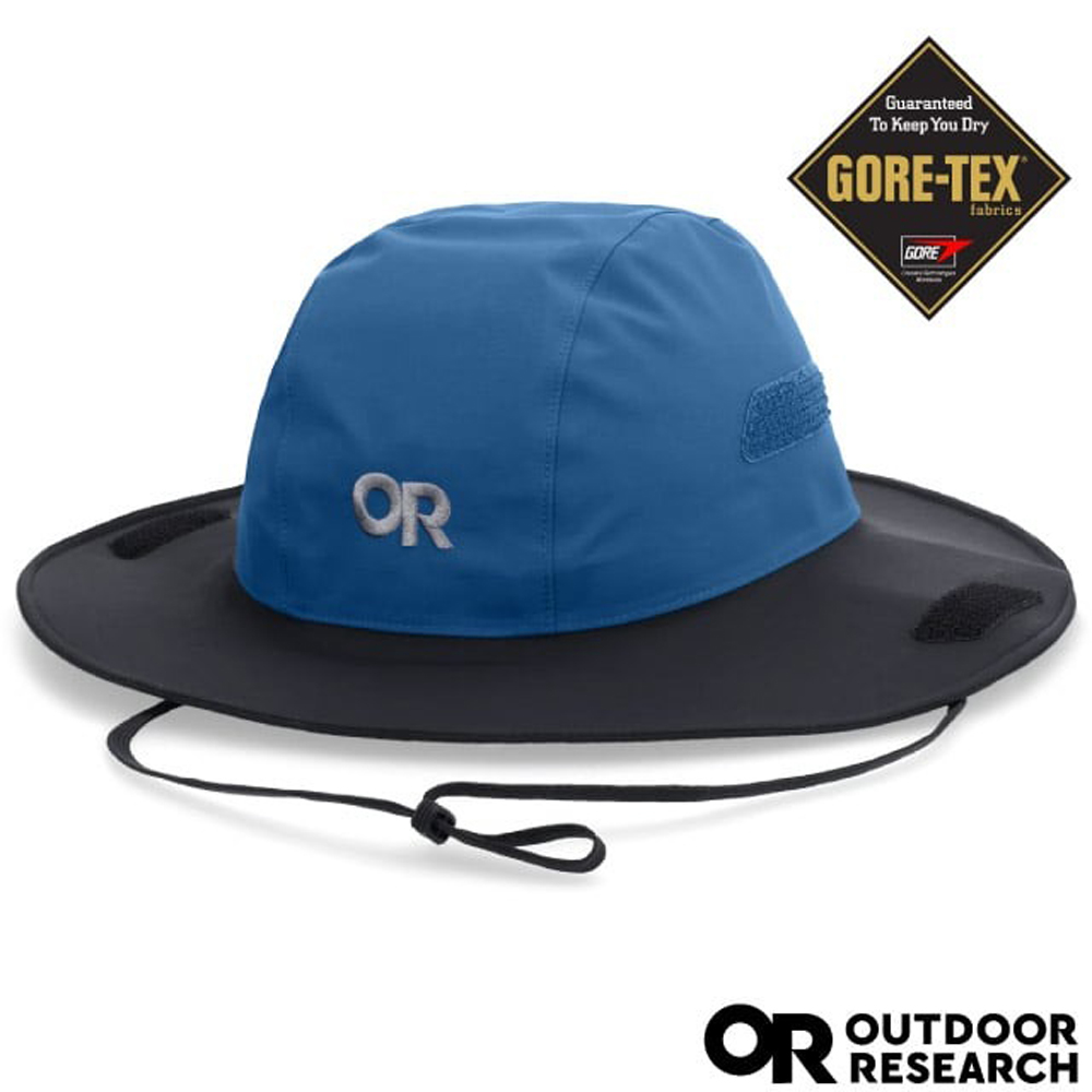 【Outdoor Research】Seattle Sombrero GORE-TEX防風防水遮陽圓盤帽/280135-2068 經典藍/黑