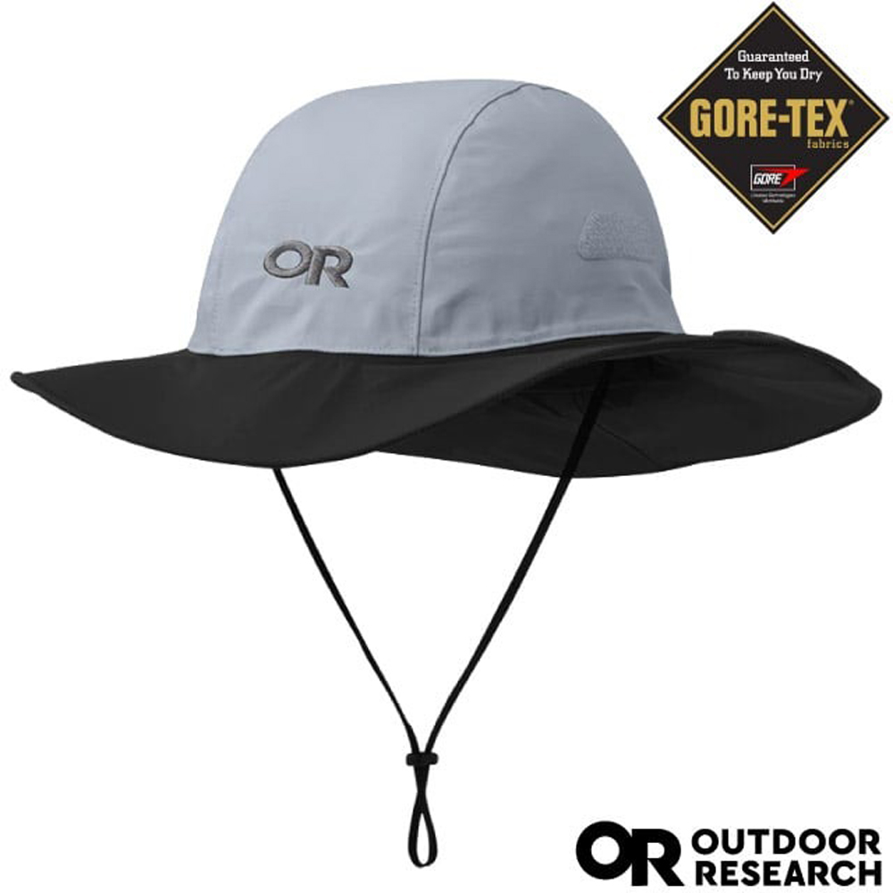 【Outdoor Research】Seattle Sombrero GORE-TEX防風防水遮陽圓盤帽/280135-2340 板岩灰/黑
