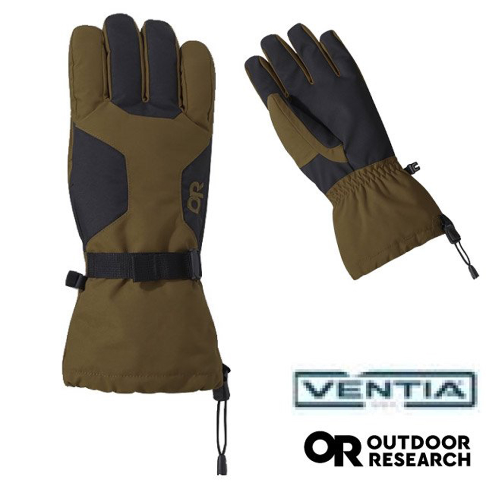 【Outdoor Research】男 Adrenaline Gloves 防水透氣保暖手套(可調腕圍) OR 283282-1145 咖啡