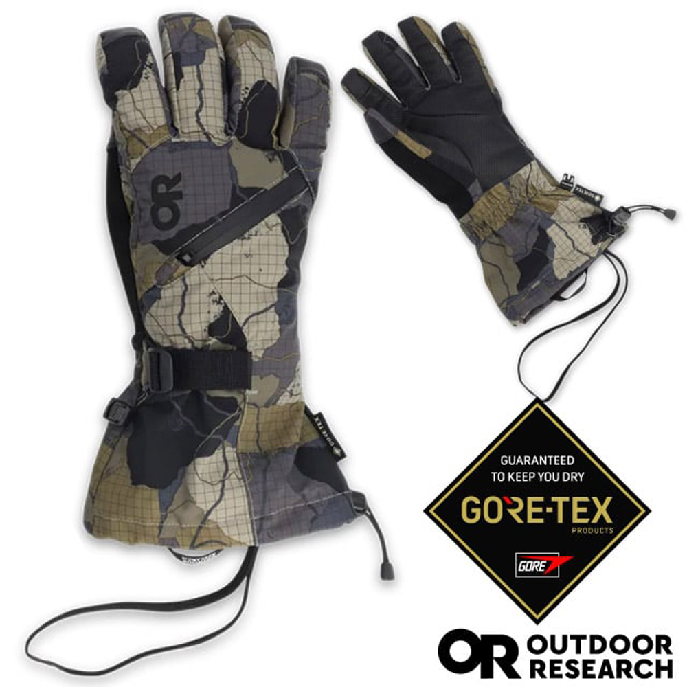 【Outdoor Research】男 Revolution II Gore-Tex Gloves 防水透氣保暖手套/OR300015-2211 迷彩