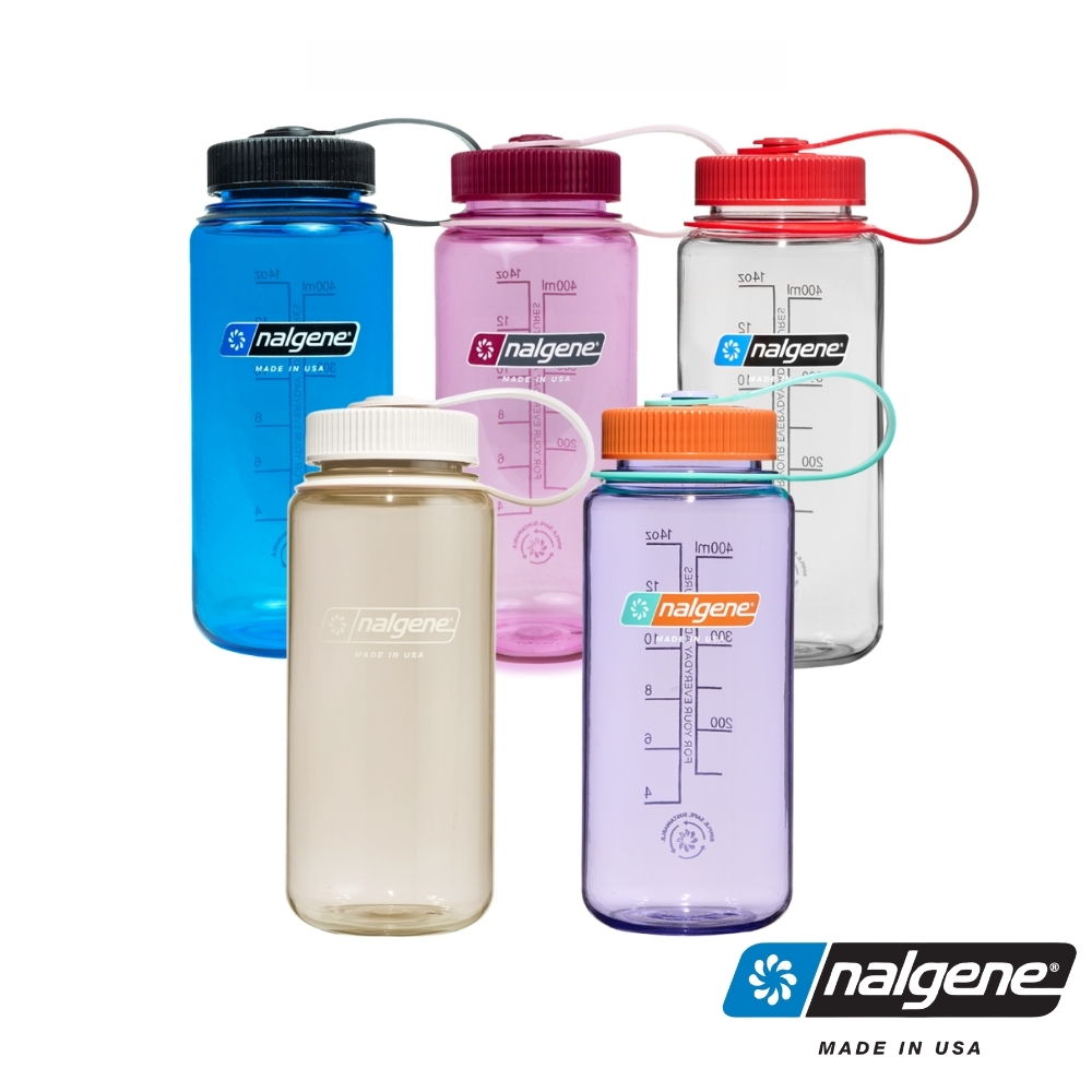 Nalgene Sustain 寬嘴水壼 500cc 青綠/灰藍