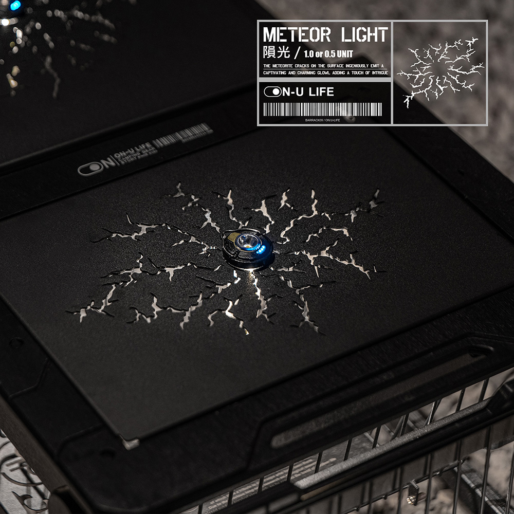 ▌ON U LIFE ▌Meteor Light 隕光系列 1.0單位 ｜桌板 IGT 組合桌
