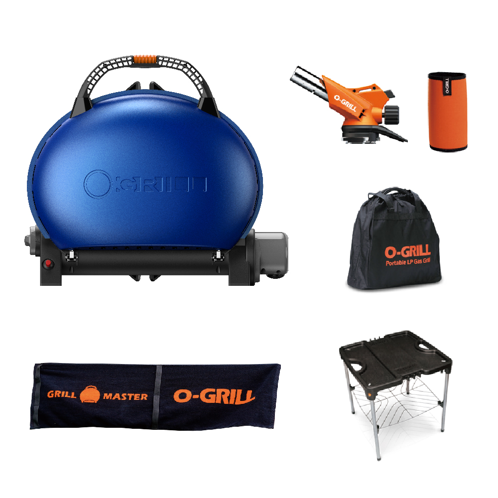 O-GRILL 500-E美式時尚可攜式瓦斯烤肉爐-便攜包套