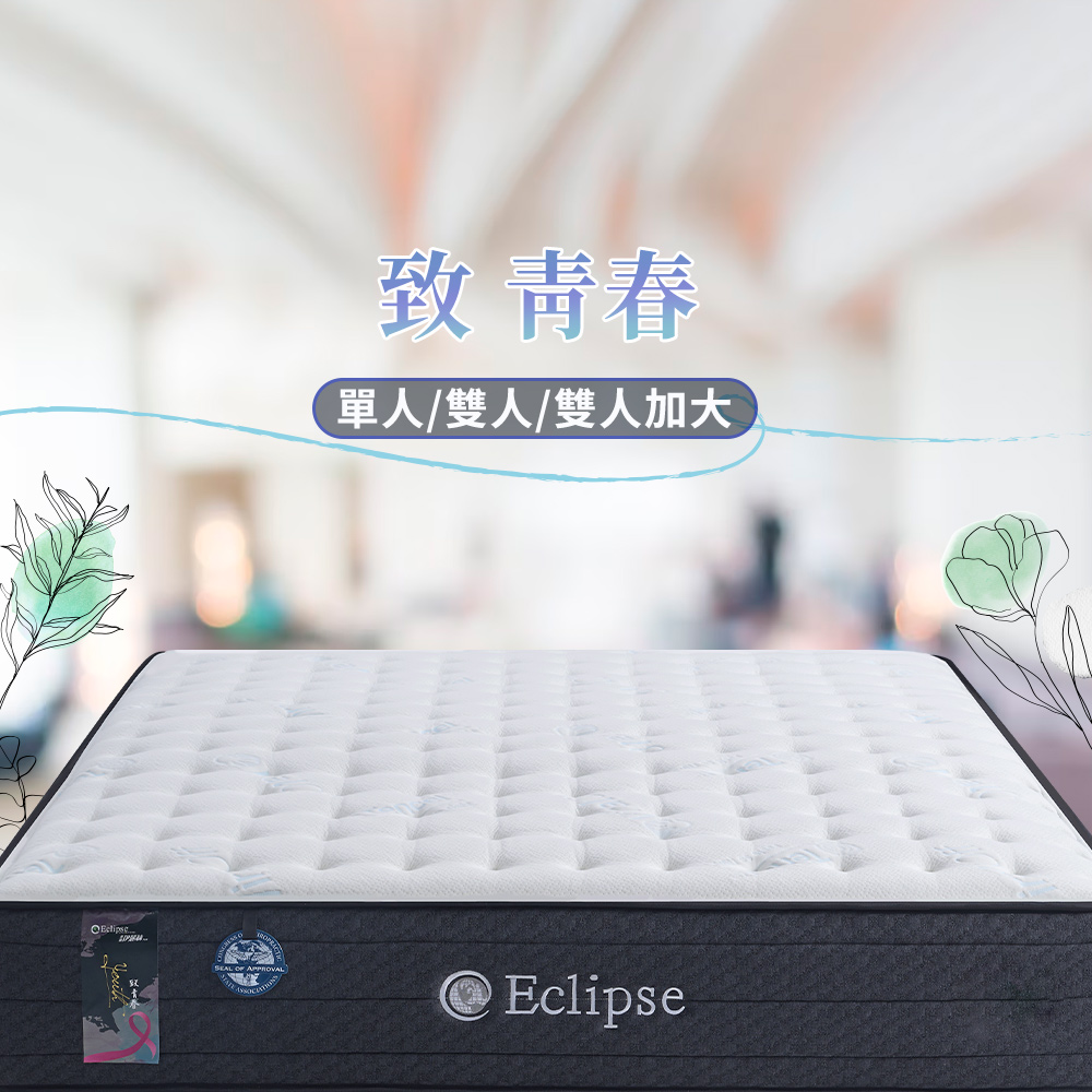 【Artso 亞梭】致青春 雙人-美國ES伊麗絲xBIA健康舒適床墊(彈簧床/獨立筒/天然乳膠)