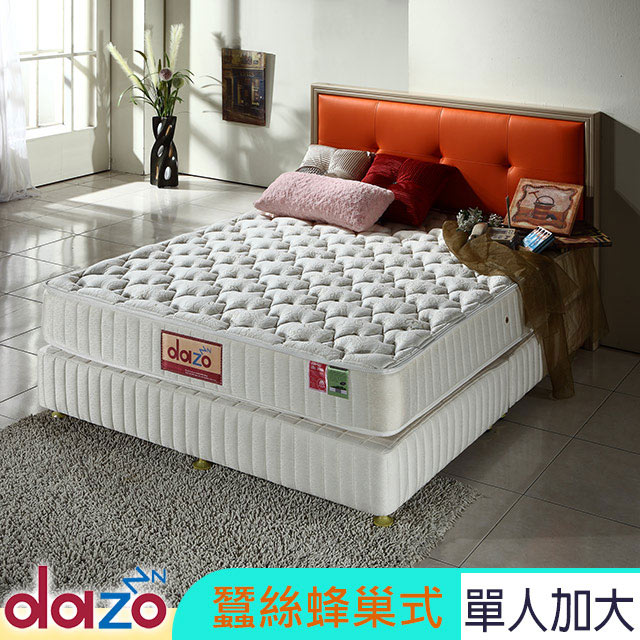 Dazo【720多支點】蠶絲獨立筒床墊-單大3.5尺