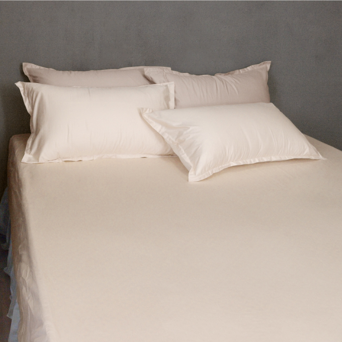 【LITA麗塔寢飾】60支紗100%精梳棉 雙人加大床包枕套三件式 特調系列-共2色