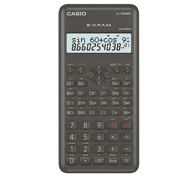 【CASIO】12位數工程型計算機-(FX-350MS-2)