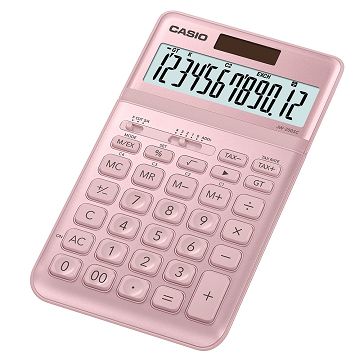 【CASIO】12位元璀璨晶耀桌上型計算機-香檳粉 (JW-200SC-PK)