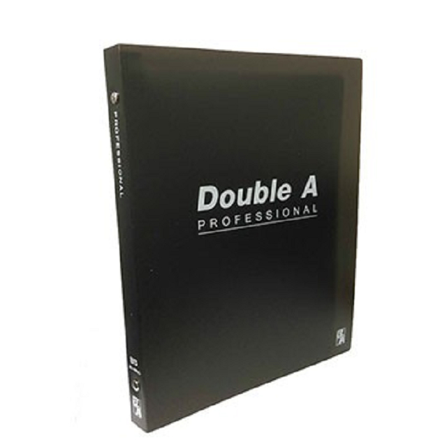 Double A B5 26孔活頁夾-辦公室系列/黑(DAFF15010)