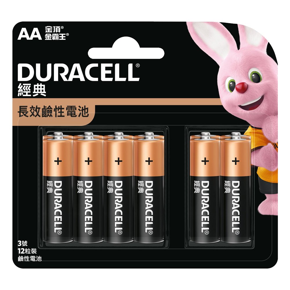 【金頂DURACELL金霸王】經典 3號AA 96入裝 長效 鹼性電池