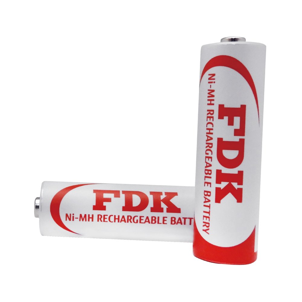 【FDK】日本製2000mAh鎳氫 充電電池3號(AA)2入 低自放電