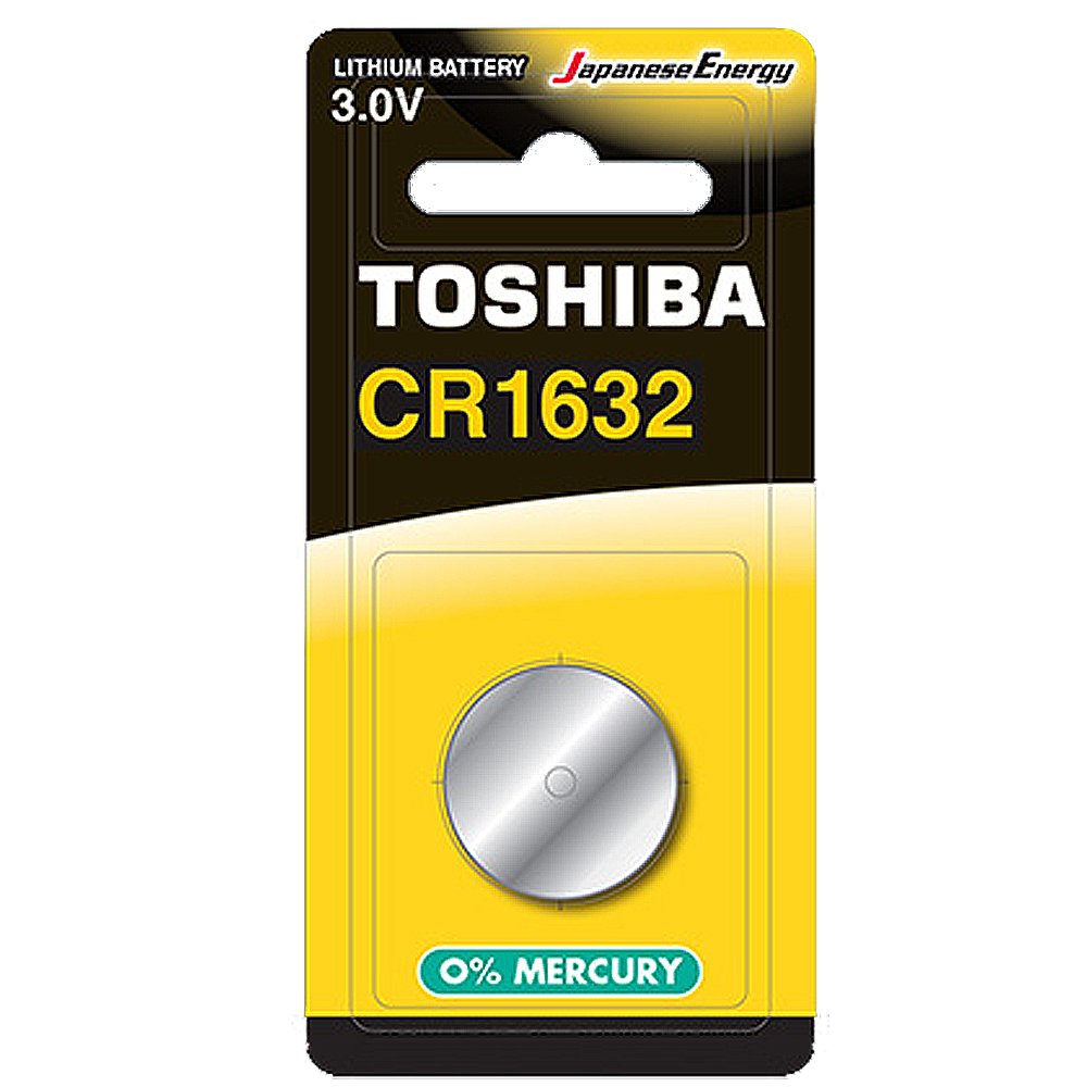【東芝Toshiba】CR1632鈕扣型 鋰電池1粒裝 4入