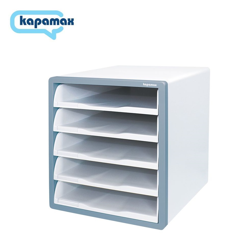 【KAPAMAX】17500-MT 開放式文件櫃5層 薄荷藍
