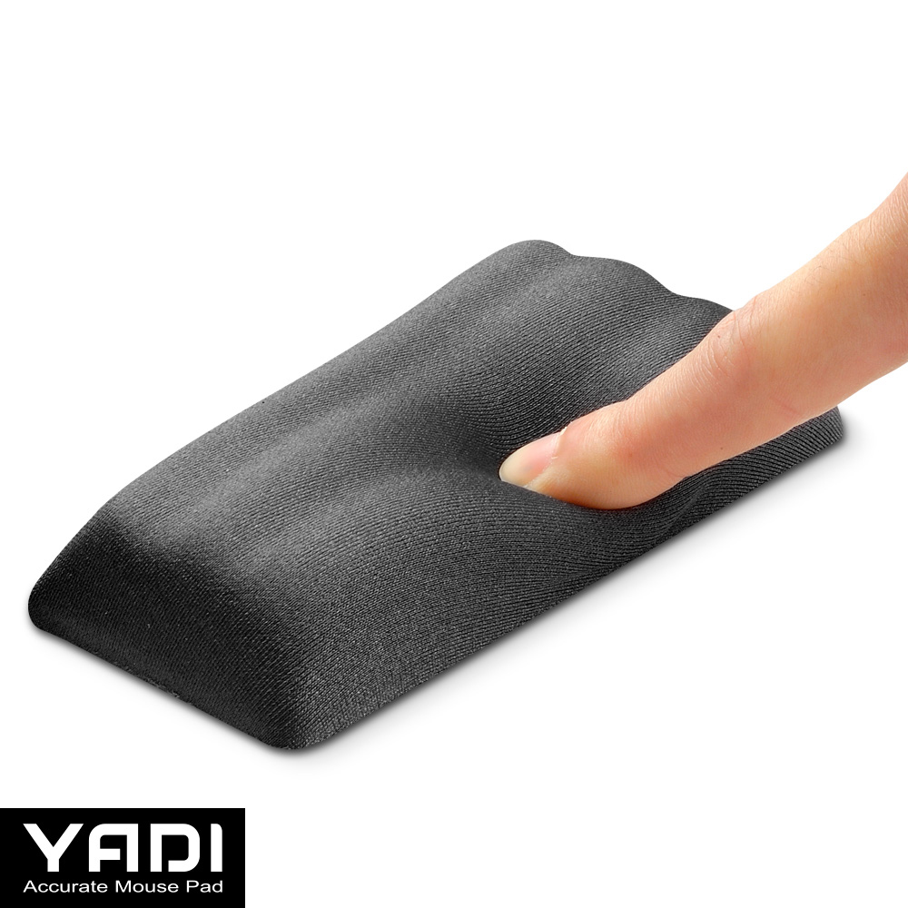 【YADI】高緩壓機能、紓壓、舒緩、護腕墊-黑