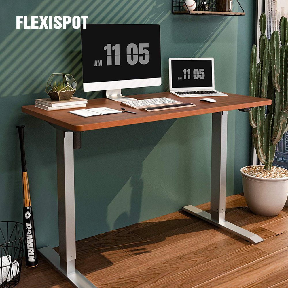 【Flexispot】二節式電動升降桌 140*70cm桌組