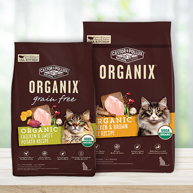美國 ORGANIX 歐奇斯95%有機貓飼料(無穀成貓/成貓)二款可選-6LB