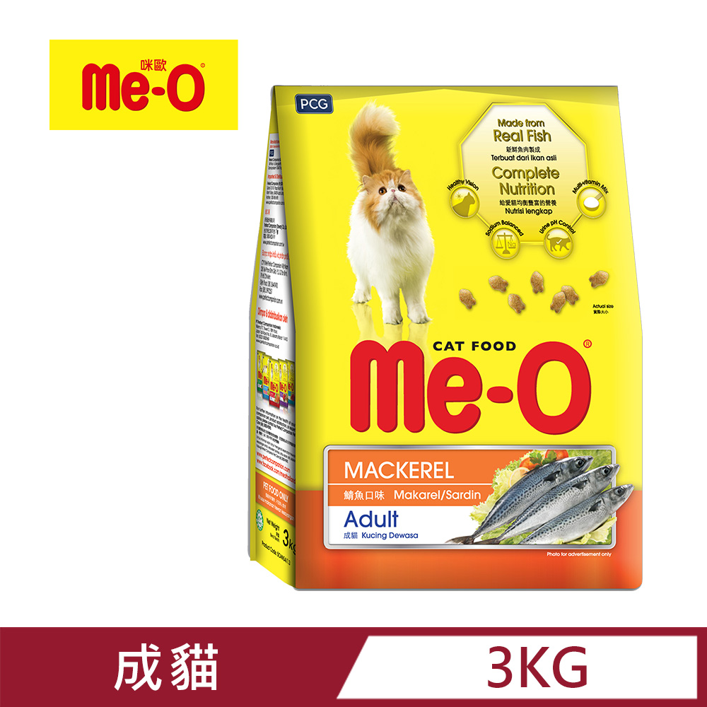 【Me-O】咪歐乾貓糧 - 鯖魚口味 3kg