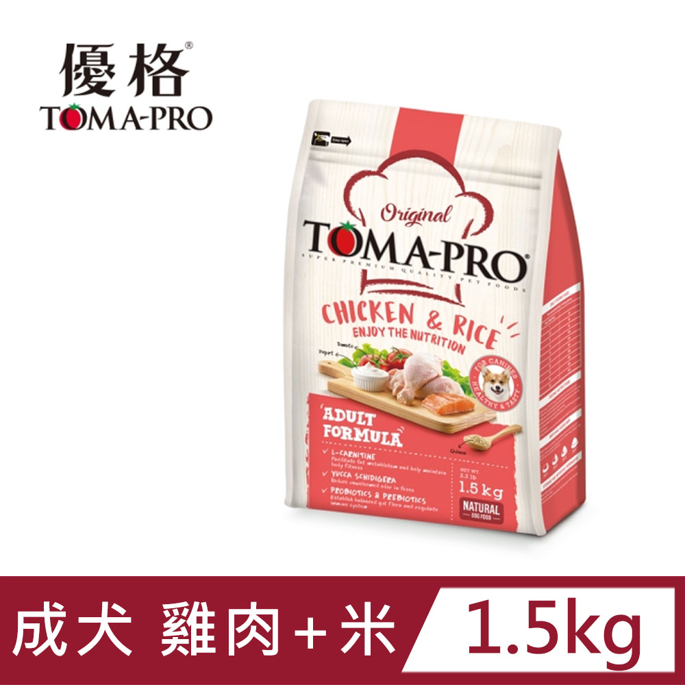 TOMA-PRO 優格-成犬 雞肉+米 1.5kg