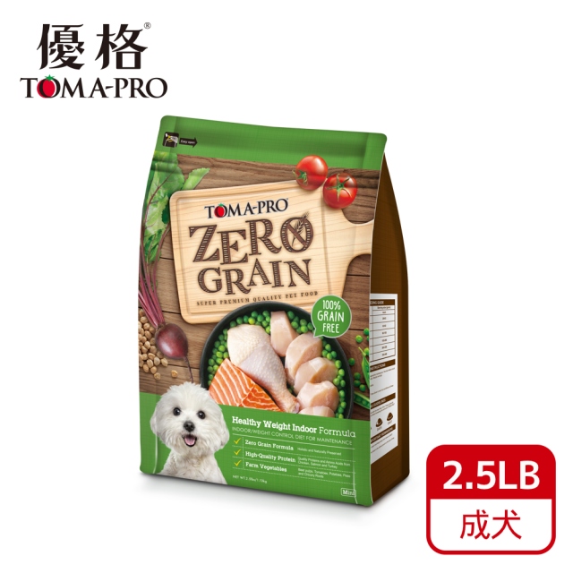 TOMA-PRO 優格-零穀 成犬体重管理雞肉 2.5lb