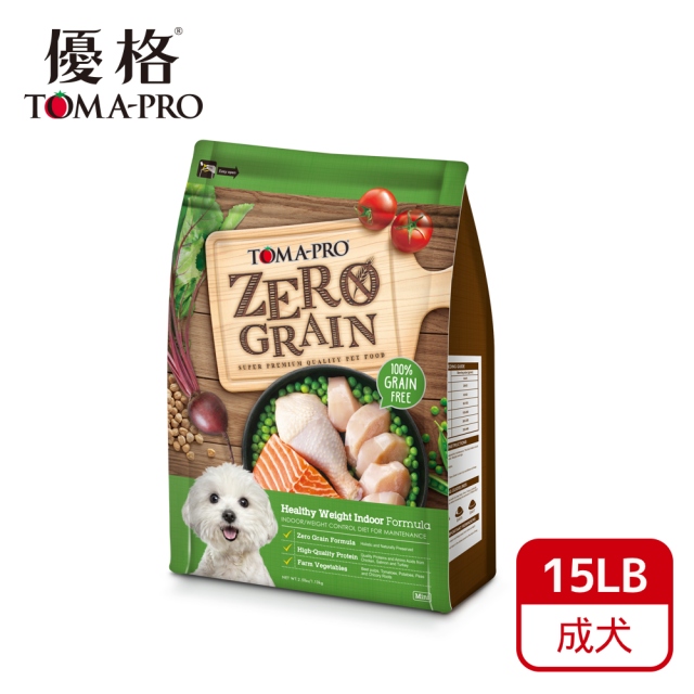 TOMA-PRO 優格-零穀 成犬体重管理雞肉 15lb
