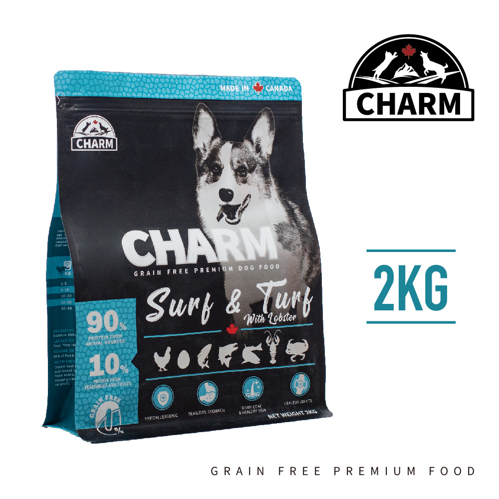 【CHARM野性魅力】海陸龍蝦盛宴犬2kg