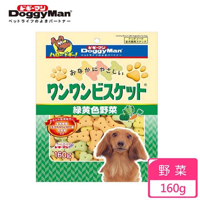 Doggyman 犬用寡糖添加野菜消臭餅乾 160g