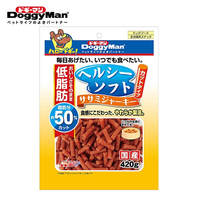 Doggyman 犬用健康低脂短切軟雞肉條 420g