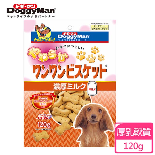 DoggyMan 犬用厚乳消臭軟餅乾 120g