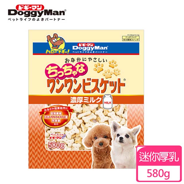 DoggyMan 犬用迷你厚乳消臭餅乾(經濟包) 580g