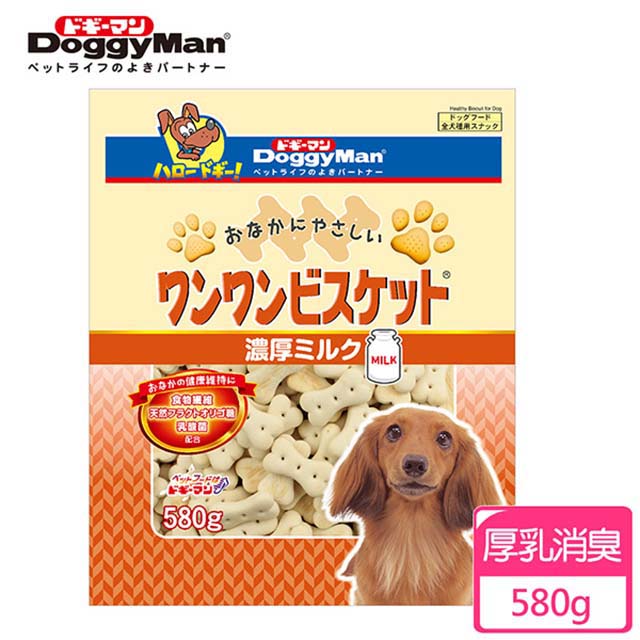 DoggyMan 犬用厚乳消臭餅乾(經濟包) 580g