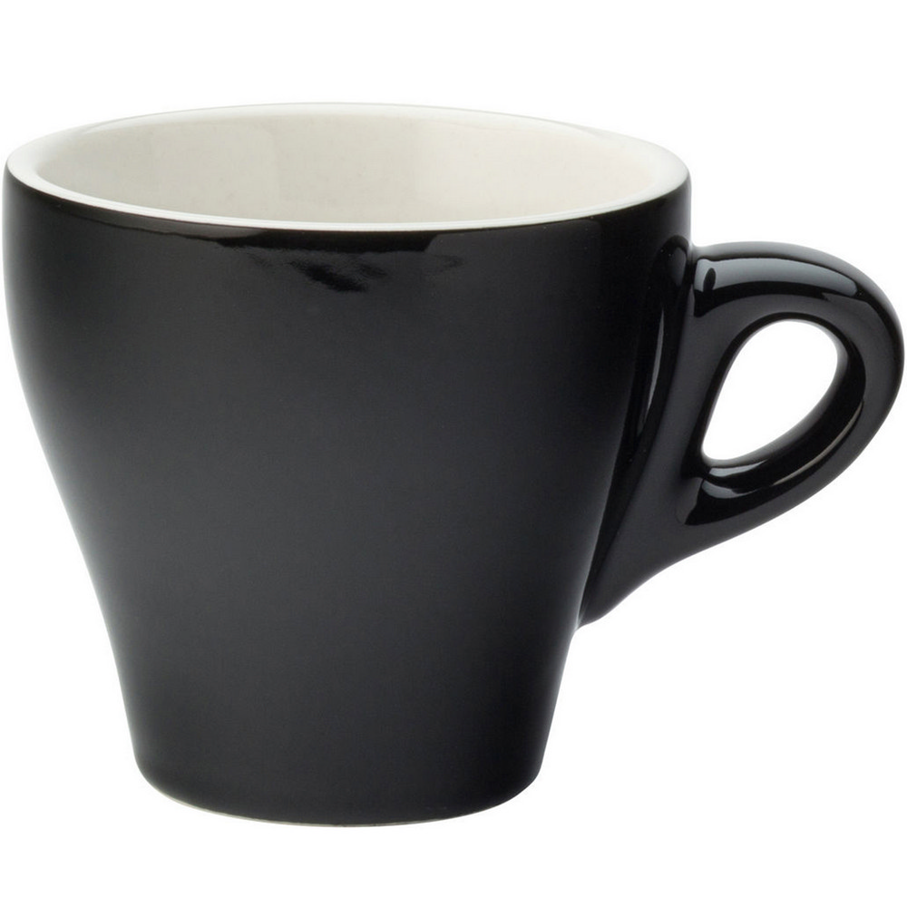 Utopia 瓷製濃縮咖啡杯(黑180ml)