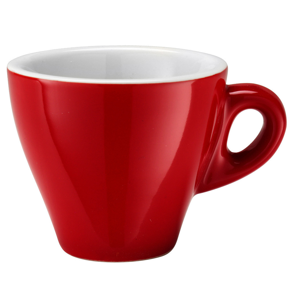 Pulsiva Joy瓷製濃縮咖啡杯(紅80ml)