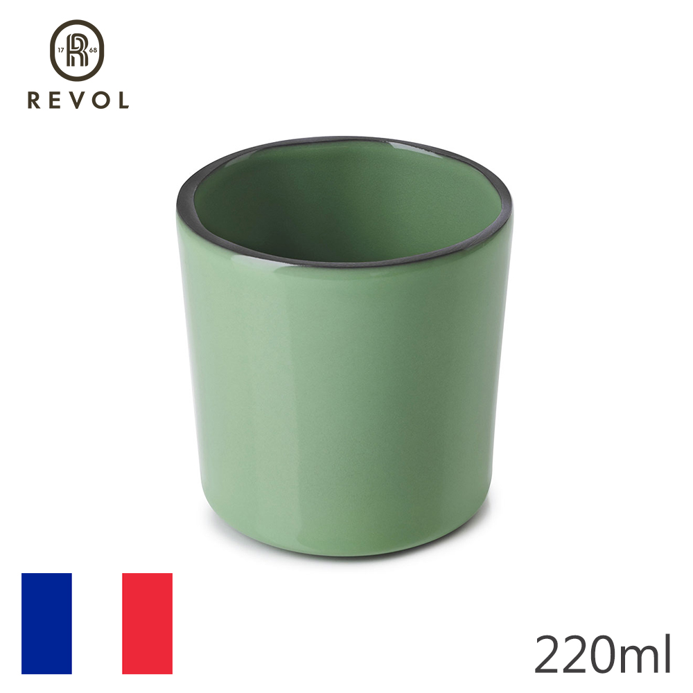 【REVOL】法國CRE咖啡杯-薄荷綠-220ml
