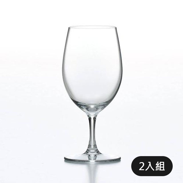日本TOYO-SASAKI Pallone玻璃高腳水杯350ml-2入組