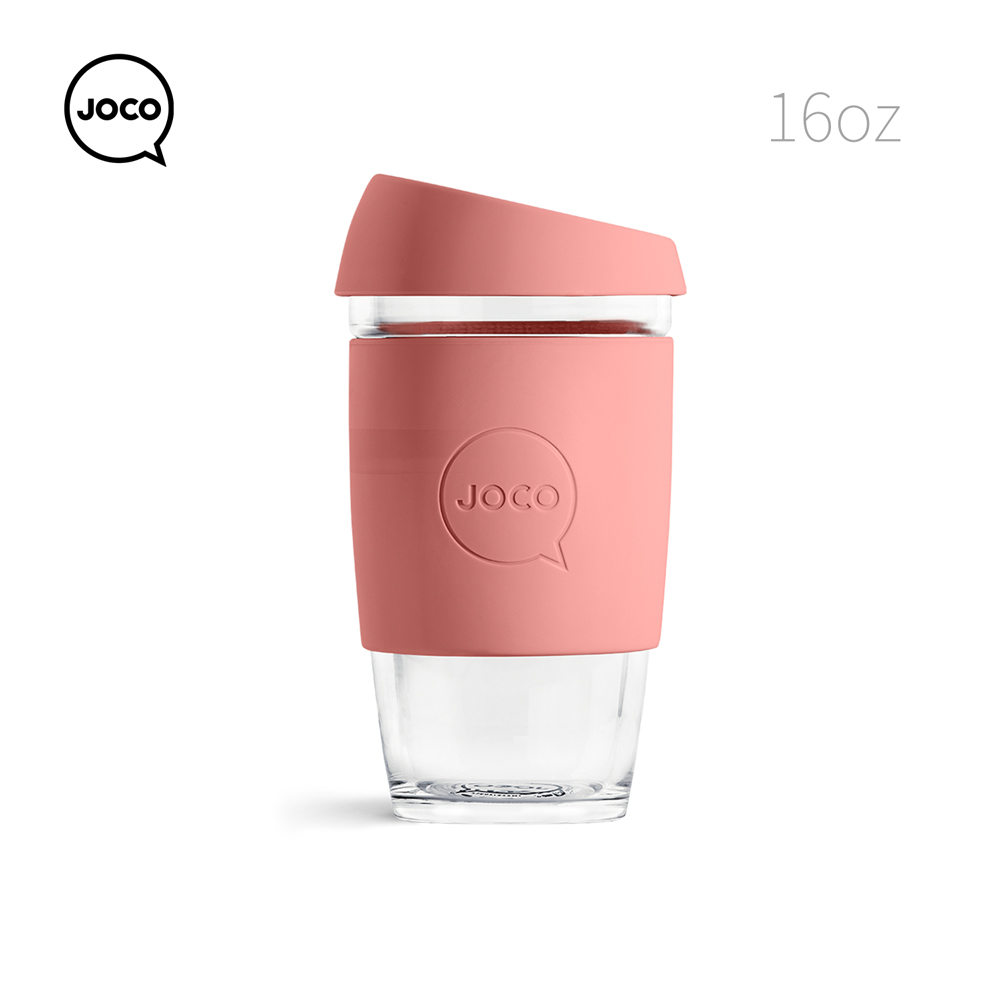 澳洲JOCO Utility啾口玻璃隨行咖啡杯-全能版16oz/473ml-Terracotta