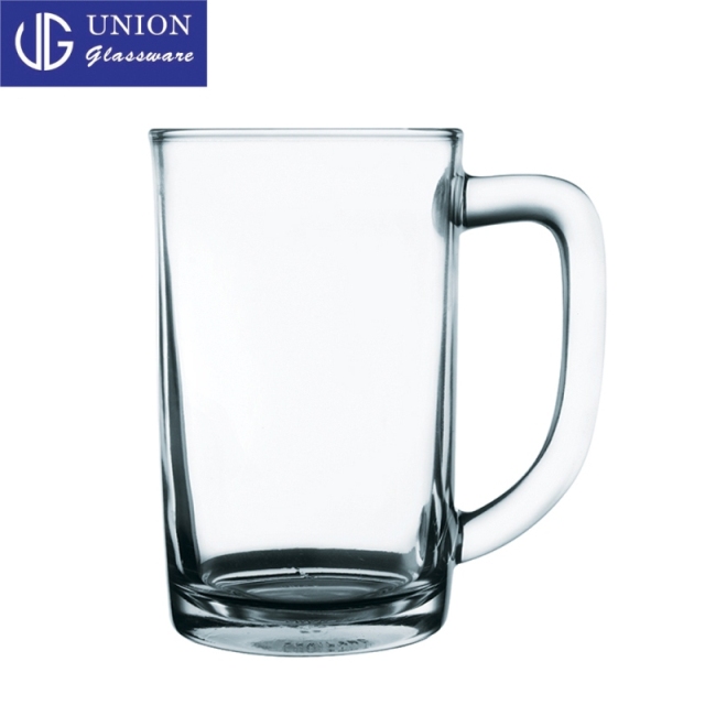 泰國UNION glassware玻璃有柄啤酒杯535cc