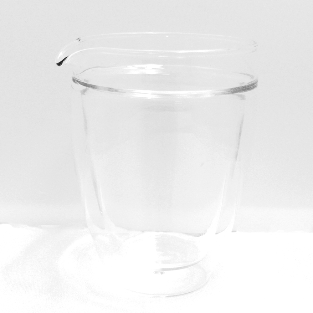 314ml耐熱雙層玻璃公杯