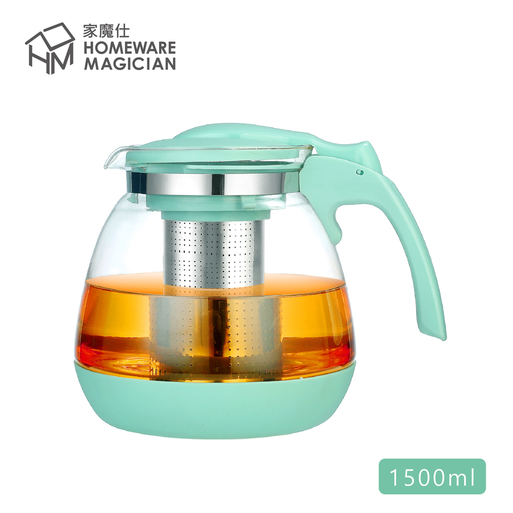 【家魔仕】玻璃沖泡壺1500ml HM-3619